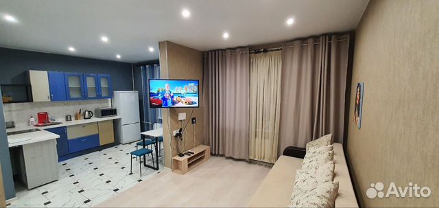 

Квартира-студия, 36 м², 2 кровати