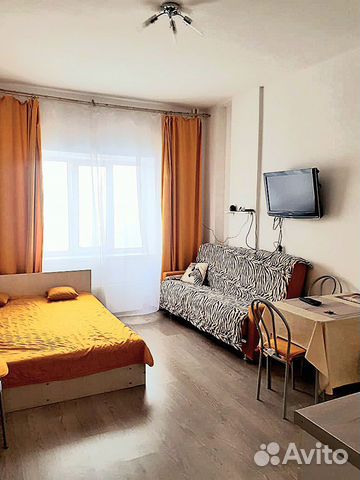 

Квартира-студия, 19 м², 2 кровати