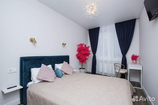 

1-к. квартира, 39 м², 2 кровати