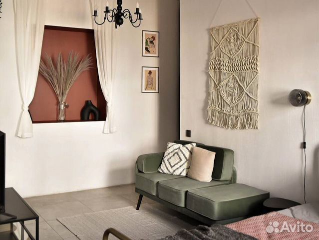 

Квартира-студия, 37 м², 2 кровати