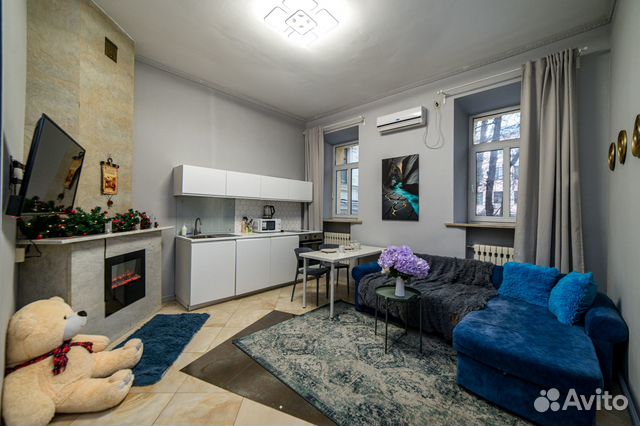 

1-к. квартира, 40 м², 2 кровати