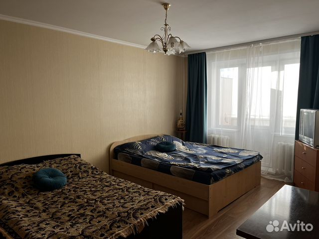 

1-к. квартира, 42 м², 2 кровати