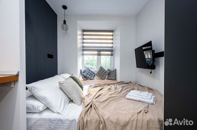 

Квартира-студия, 12 м², 1 кровать