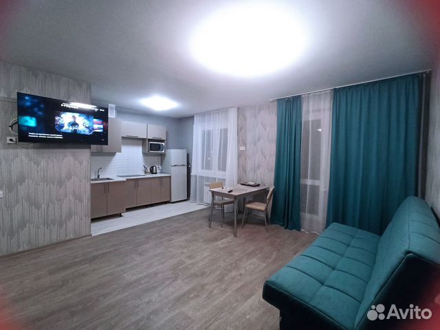 

Квартира-студия, 34 м², 2 кровати
