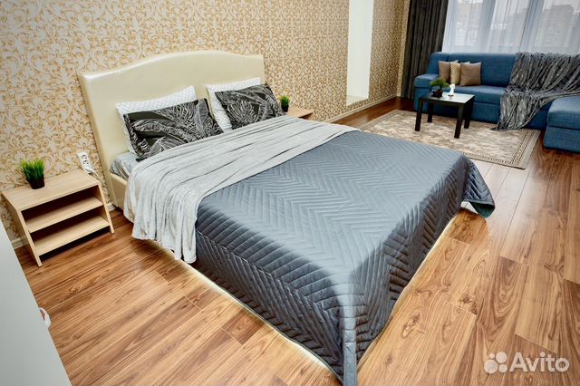 

1-к. квартира, 52 м², 3 кровати