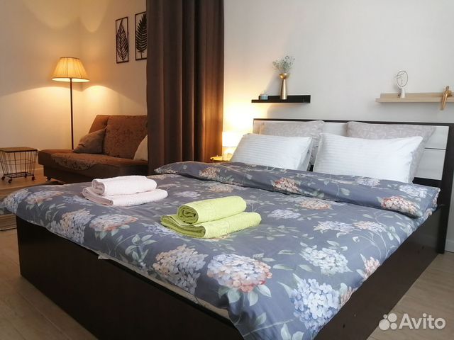 

1-к. квартира, 43 м², 2 кровати