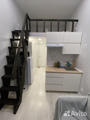 

Квартира-студия, 12 м², 2 кровати