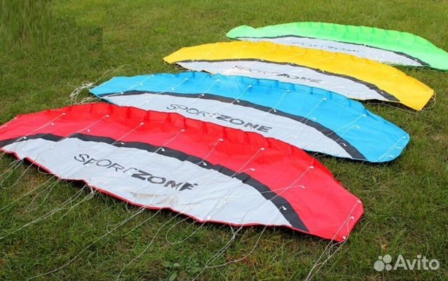 Кайт + планка учебный парафойл 2.5m kite