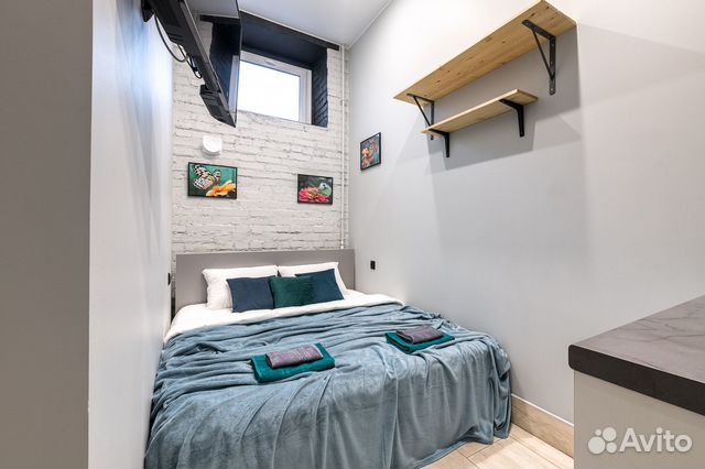 

Квартира-студия, 13 м², 1 кровать