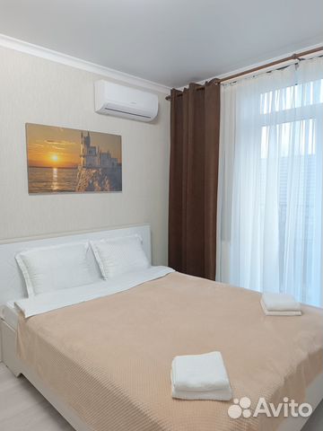 

1-к. квартира, 45 м², 2 кровати