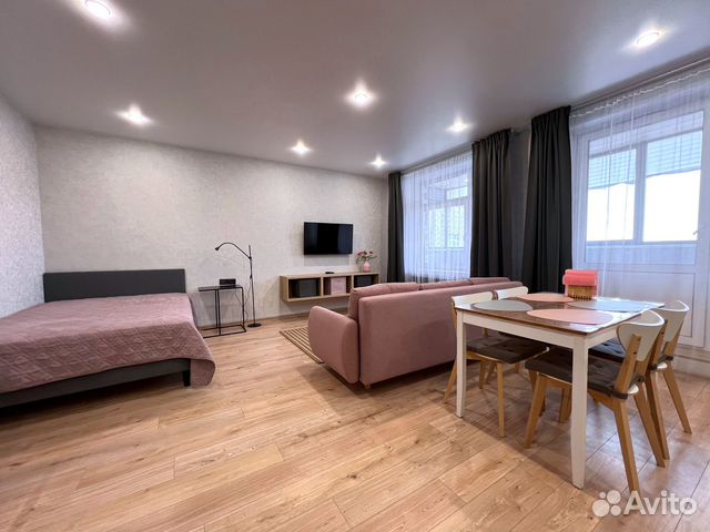 

Квартира-студия, 39 м², 2 кровати
