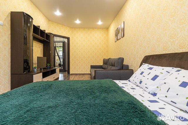 

1-к. квартира, 43 м², 2 кровати