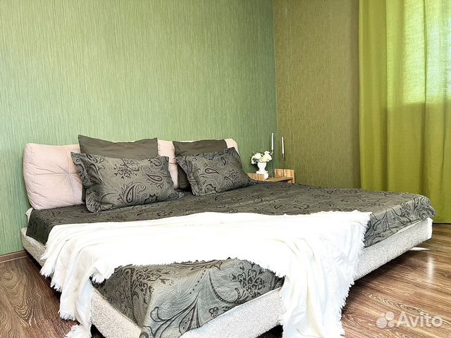 

1-к. квартира, 55 м², 3 кровати