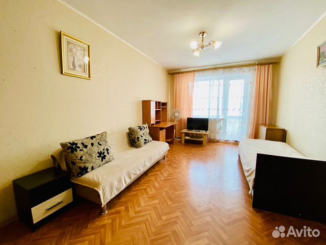 

1-к. квартира, 38 м², 3 кровати