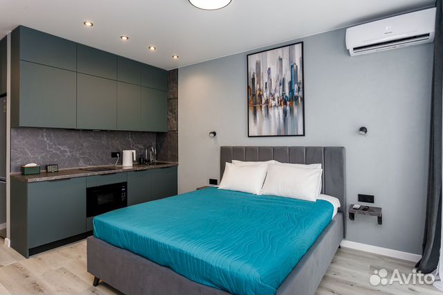 

Квартира-студия, 40 м², 2 кровати