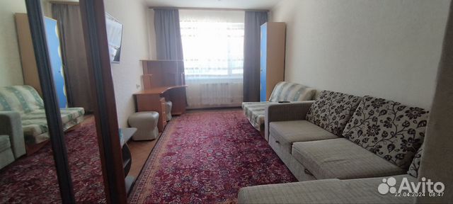 

1-к. квартира, 39 м², 3 кровати
