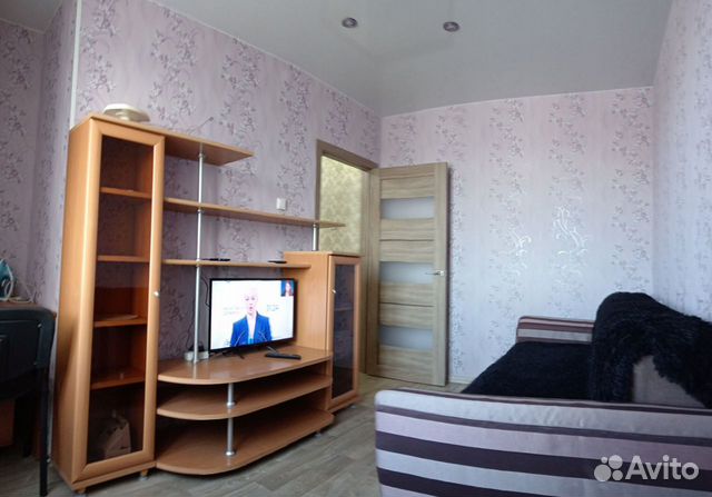 

1-к. квартира, 40 м², 2 кровати