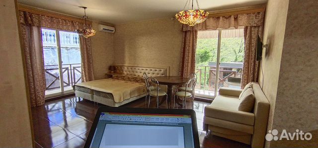 

Квартира-студия, 35 м², 2 кровати