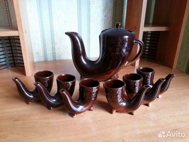 Керамический набор для вина
