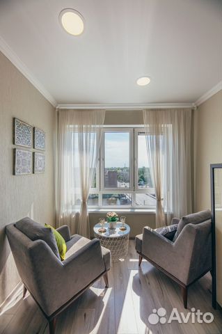 

1-к. квартира, 42 м², 2 кровати