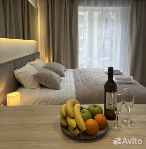 

Квартира-студия, 27 м², 1 кровать