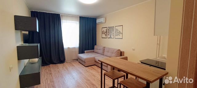 

Квартира-студия, 29 м², 1 кровать