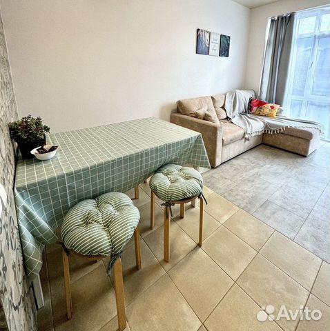 

Квартира-студия, 33 м², 2 кровати