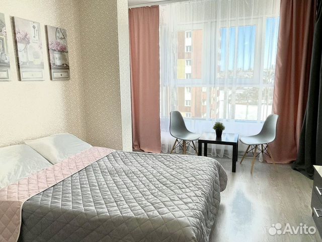 

Квартира-студия, 28 м², 2 кровати