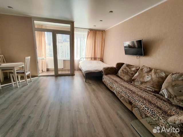 

Квартира-студия, 35 м², 2 кровати
