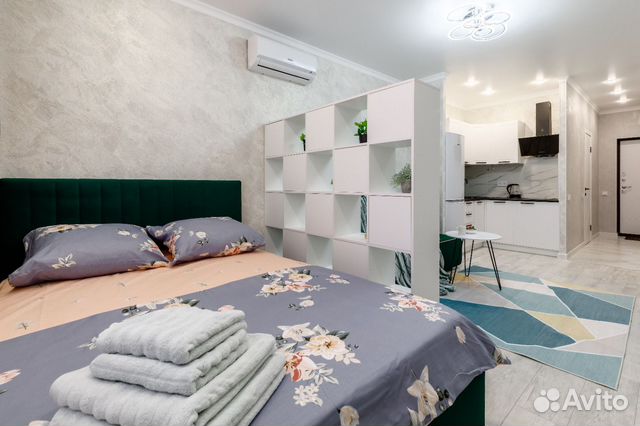 

Квартира-студия, 27 м², 2 кровати