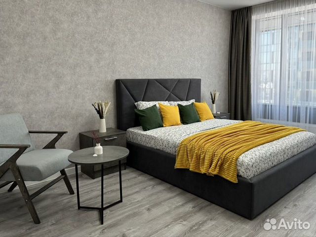 

1-к. квартира, 45 м², 2 кровати