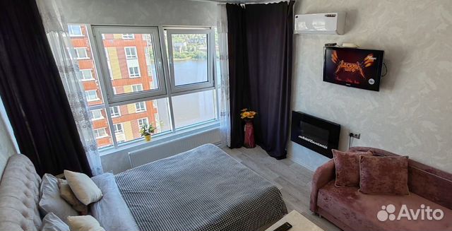

Квартира-студия, 30 м², 2 кровати
