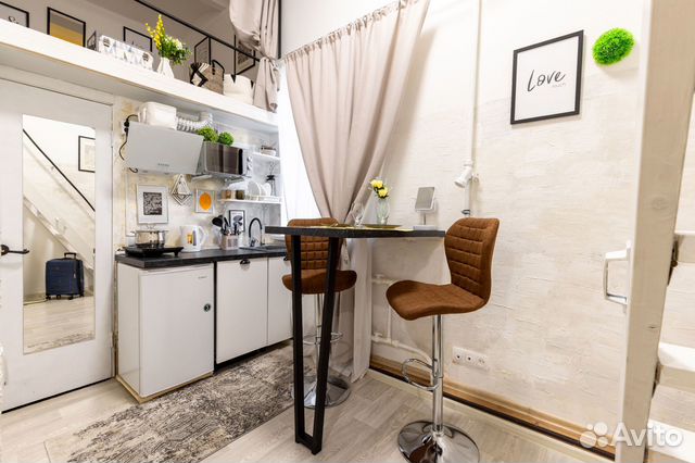 

Квартира-студия, 14 м², 1 кровать