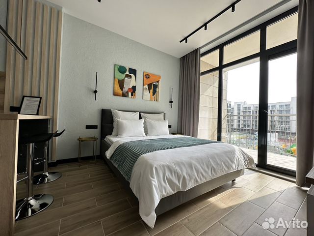 

Квартира-студия, 34 м², 2 кровати