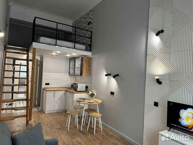 

Квартира-студия, 36 м², 2 кровати