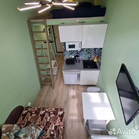 

Квартира-студия, 10 м², 1 кровать