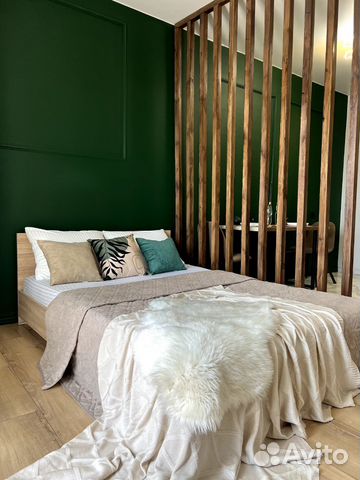 

Квартира-студия, 30 м², 1 кровать
