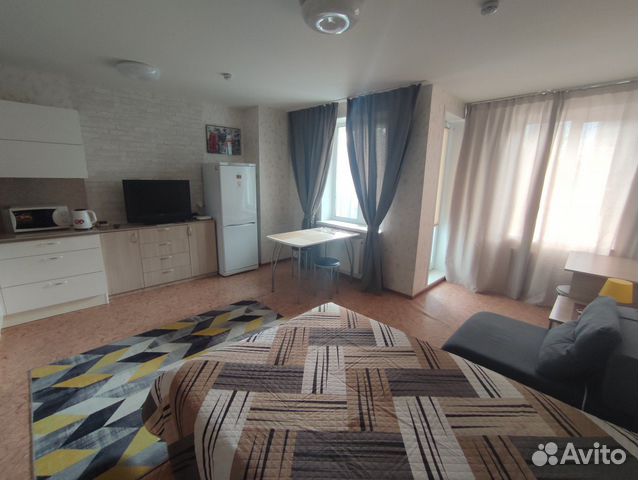 

Квартира-студия, 35 м², 2 кровати