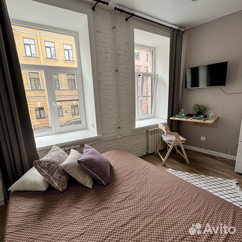 

Квартира-студия, 15 м², 1 кровать
