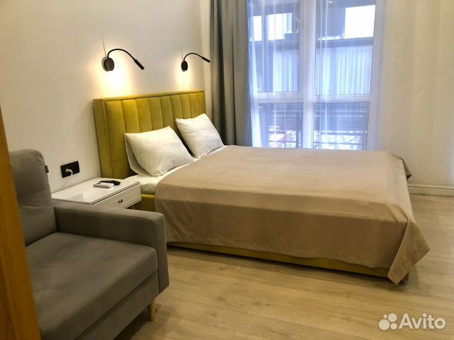 

Квартира-студия, 28 м², 1 кровать