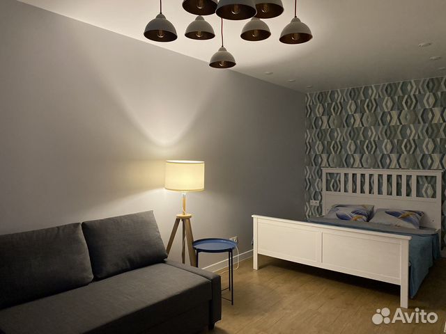 

1-к. квартира, 45 м², 2 кровати