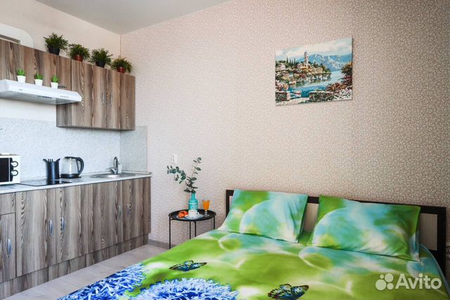 

Квартира-студия, 25 м², 1 кровать