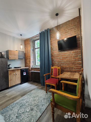 

Квартира-студия, 17 м², 1 кровать