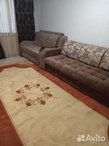 

1-к. квартира, 30 м², 2 кровати
