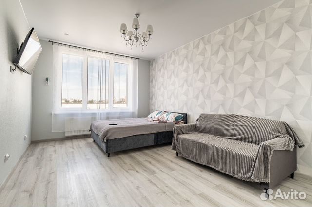 

1-к. квартира, 40 м², 2 кровати