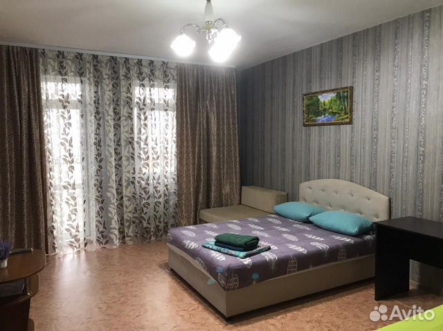 

Квартира-студия, 45 м², 2 кровати