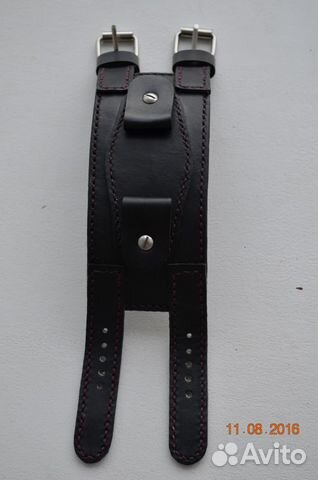 Напульсник из натуральной кожи