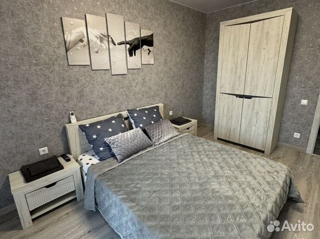 

1-к. квартира, 42 м², 2 кровати
