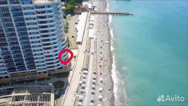

Квартира-студия, 25 м², 2 кровати