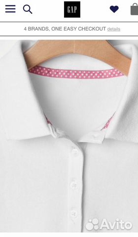 Новое поло Gap на 7-8 лет Новое поло Gap на 7-8 лет